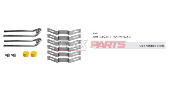 60837 - Caliper Pad Retainer Repair Kit