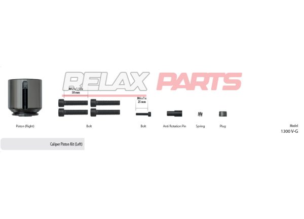 60847 - CALIPER PISTON KIT WABCO CALIPER
