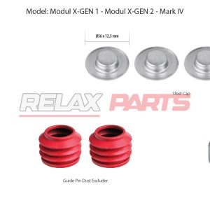 60874 - CALIPER BOOTS & CAP REPAIR KIT 91014 HALDEX