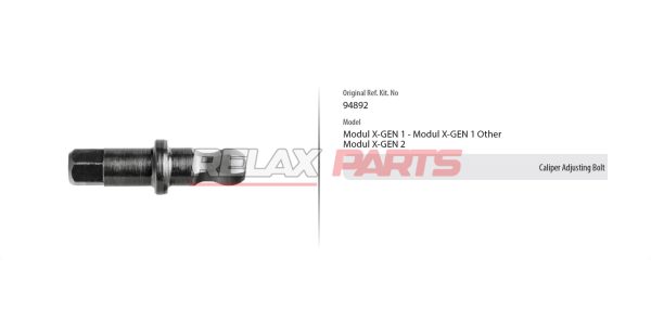 60895 - CALIPER ADJUSTING BOLT 94892 HALDEX
