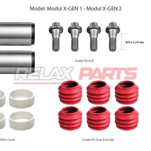 60914 - Caliper Guide & Seals Repair Kit
