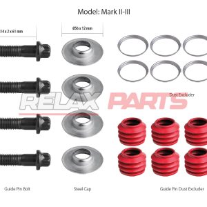 60942 - Caliper Guides & Seals Repair Kit