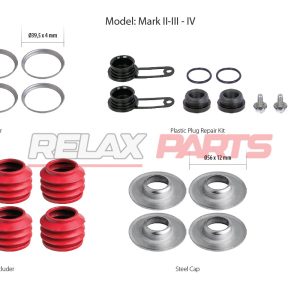 60972 - Caliper Boot & Plug Repair Kit
