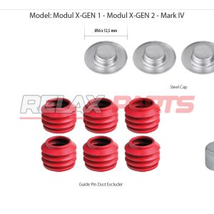 60974 - CALIPER BOOTS & CAP REPAIR KIT 91013