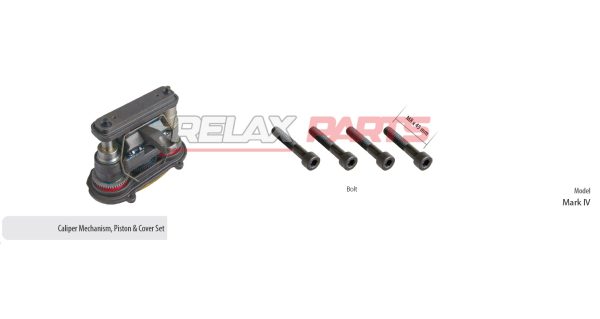 60979 - CALIPER MECHANISM PISTON & COVER SET HALDEX
