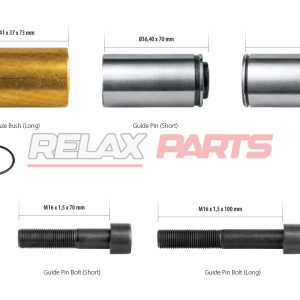 61004 - Caliper Guides & Seals Repair Kit – 50-5150