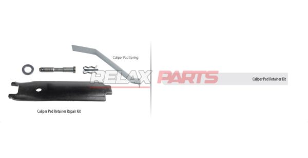 61034 - Caliper Pad Retainer Kit