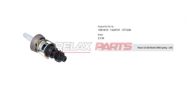 61071 - Pinion Set Old Model (With Spring – Left)