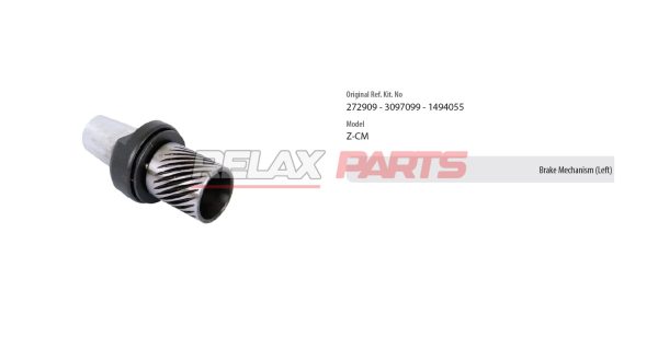 61076 - BRAKE MECHANISM 272909 Z - CAM CALIPER