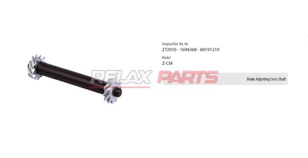 61079 - BRAKE ADJUSTING CROSS SHAFT 272910 Z - CAM