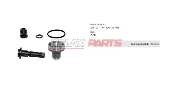 61083 - Brake Adjusting Pin Kit (Thin Teeth)