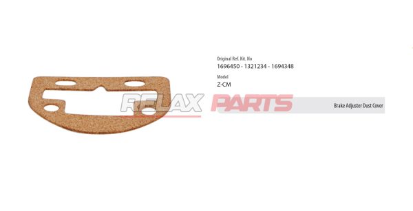 61089 - BRAKE ADJUSTER DUST COVER 1696450 Z - CAM CALIPER