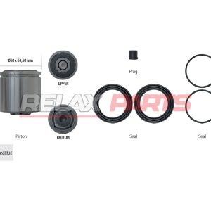 61103 - CALIPER PISTON & SEAL KIT HYDRAULIC CALIPER