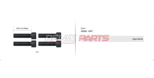 61111 - CALIPER BOLT KIT HYDRAULIC CALIPER
