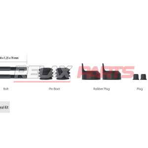 61123 - Caliper Piston & Seal Kit