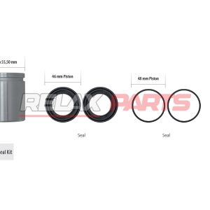 61126 - CALIPER PISTON & SEAL KIT HYDRAULIC CALIPER