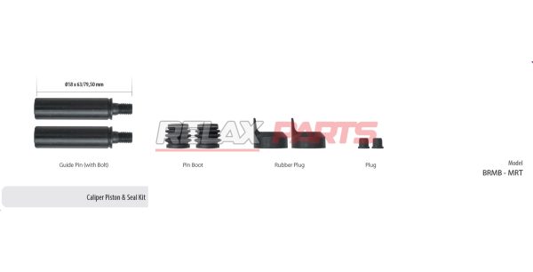 61127 - Caliper Piston & Seal Kit