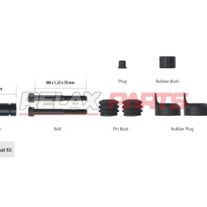 61131 - CALIPER GUIDE PIN REPAIR KIT