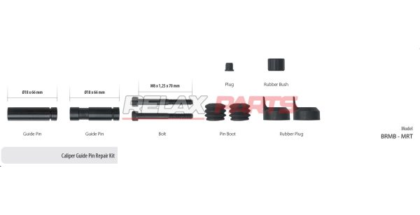 61131 - CALIPER GUIDE PIN REPAIR KIT