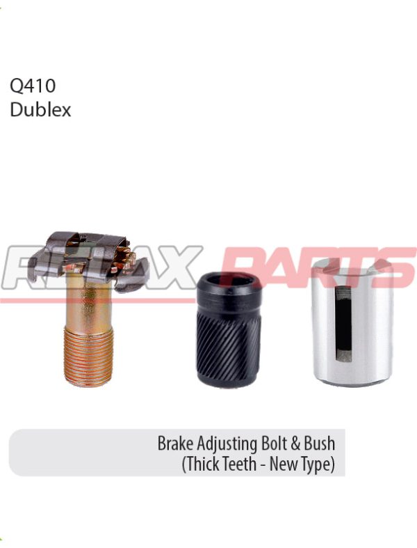 61222 - Brake Adjusting Bolt & Bush (Thick Teeth – New Type)