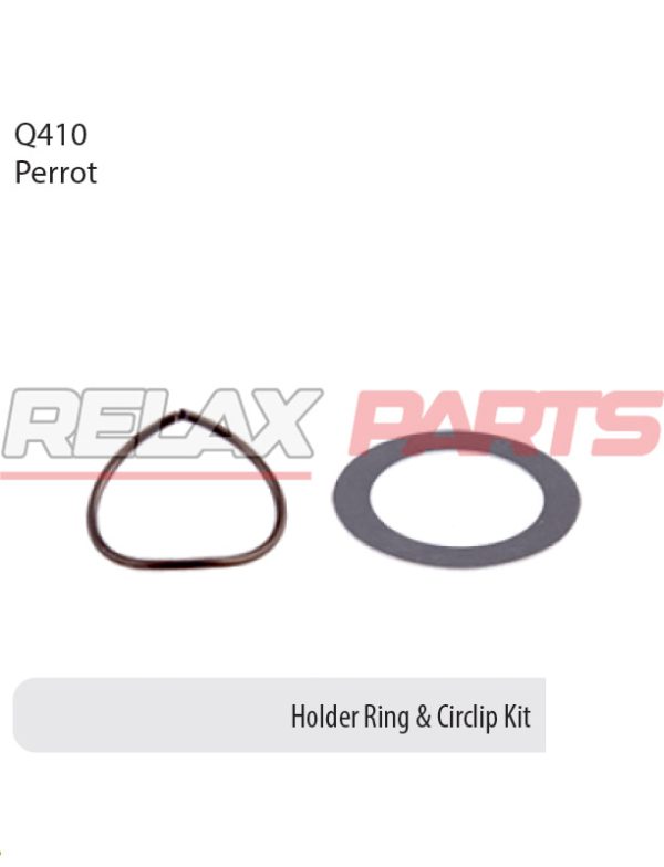 61239 - HOLDER RING & CIRCLIP KIT Q410 PERROT IVECO CALIPER
