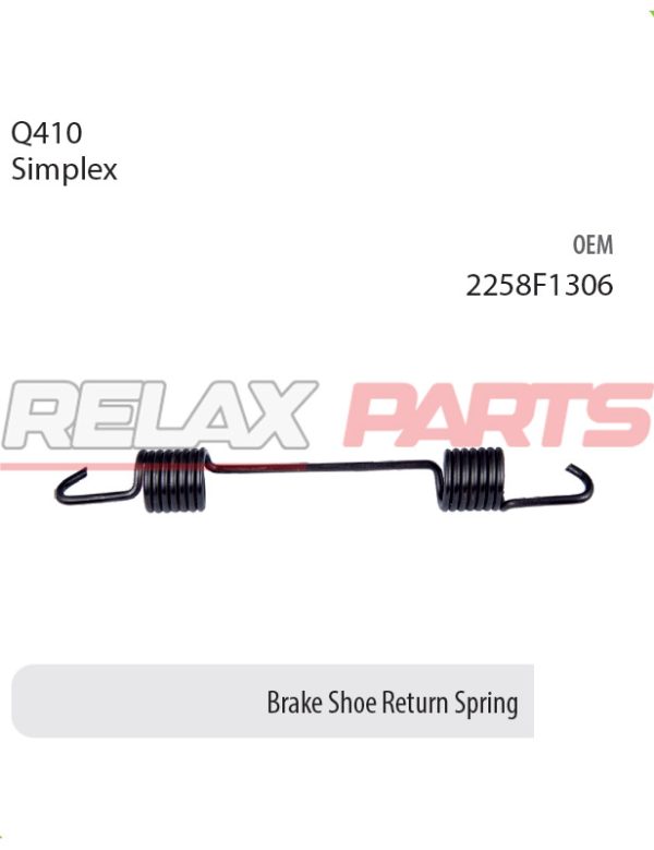 61260 - BRAKE SHOE RETURN SPRING 2258F1306 IVECO