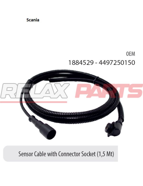 61282 - Sensor Cable with Connector Socket (1,5 Mt)