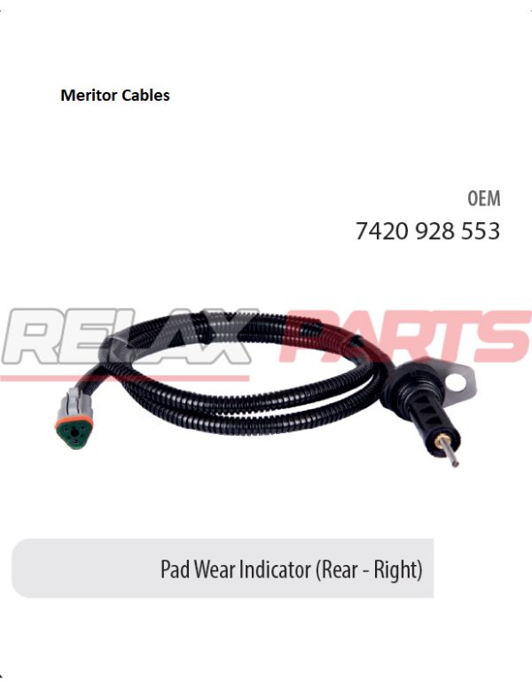 61288 - PAD WEAR INDICATOR 7420928553 RENAULT