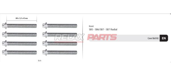 61365 - Caliper Cover Bolt Kit